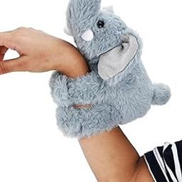 Webby Adorable Elephant Wrist Band Soft Toys | Slap Bracelet for Party Favors | Plush Stuffed Animal | Christmas | Birthday Gift | Party Surprise for Kids Teenager Boys and Girls-12