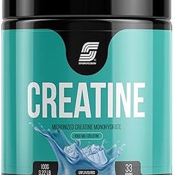 Sparkfusion Micronized Creatine Monohydrate Improve Performance and Strength and Support Workout Recovery | Lab Tested | Fast Recovery (100 g (Pack of 1), Unflavoured)-17