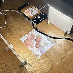 Dual Light Stands for scanning documents, Photos, Products, Albums, textbooks, and Receipts with Balanced Illumination-image-65