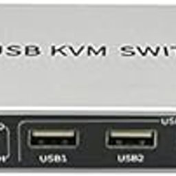 atdaraz Display Port KVM Switch 4K/60Hz, Dual-Port DP 1.2 Switcher 2 in 4 Out for Sharing Printer Keyboard Mouse (4K-DP-KVM-Swich)-image-71