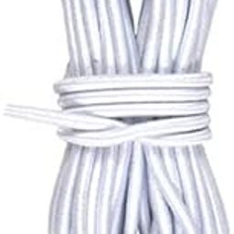 SHOPEE Round Elastic Band Cord Rope Stretch String for High Fashion Boutique Craft Project Crafting Hanging 12.5 Meter 2 mm (White)-image-55
