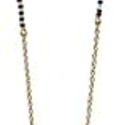 Mangalsutra for Women – Traditional Black Bead Gold-Tone Necklace with Pendant for Daily & Festive Wear-image-115
