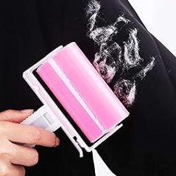 RIMEET Reusable Lint Roller Set, Washable Pet Hair Remover Brush for Clothes and Furniture-image-45