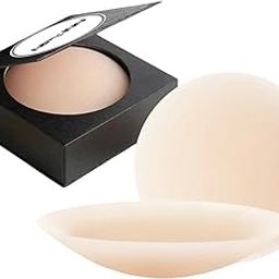 Nipple Covers Reusable Silicone Nipple Pasties for Women Adhesive Bra Pads-image-45