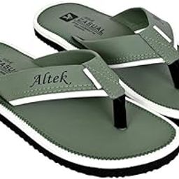 Men's Rubber Eva Lining Anti Skid Fashionable Comfort Sole Casual Slipper-20