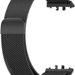 Luxury Metal Magnetic Strap Band Compatible for Galaxy Fit 3 | Adjustable Magnetic Loop Band Chain for Galaxy Watch Fit 3-image-18