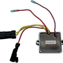 Tuzliufi Replace Voltage Regulator Rectifier Mercury Mariner Outboard 5 wires 25hp 30hp 40hp 25 30 40 hp EFI 830179T1 830179T2 854515T2 883071T1 883072T1 883072T2 893640-002 194-3072K1 194-2115K1 Z59-28