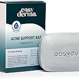 Easyderma Anti Bacterial Acne Bath Body Soap - pH 5.5 with Aloe Vera & Bamboo Charcoal | Bath Soap for Men & Women | For Acne-Prone & Oily Skin-picture-51