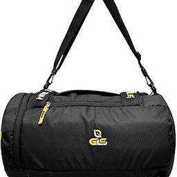 Rebel Polyester Duffle Bag for Men & Women/Gym Bags with Adjustable Shoulder Strap/Fitness Bag with One Front Pocket and Shoe Pocket (Color -Black)-image-94