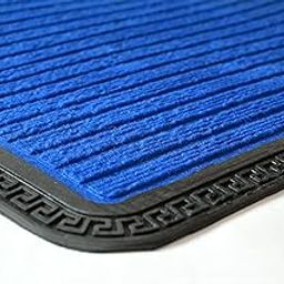 Yes Cart Home Polypropylene Anti Slip Floor Door Mat | Bathmat Doormat | Mat for Bathroom Entrance & Home Kitchen Office Entrance Mats | Coir Door Mat with Anti Skid Rubberized Backing (Blue)-image-114