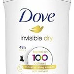 Dove Unisex Invisible Dry Stick Anti-Perspirant Deodorant Roll On 40Ml (black), Pack Of 1-24