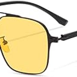 Retro Square Double Bridge Polarised UV Protection Sunglass For Men Women-image-42