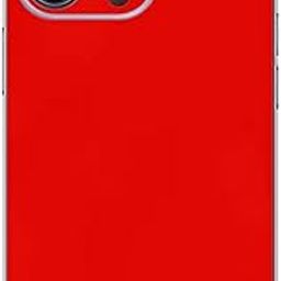 GADGETS WRAP Premium Material Skin Vinyl Decal Sticker Compatible with Apple iPhone 13 Pro Max - Red Glossy-image-29