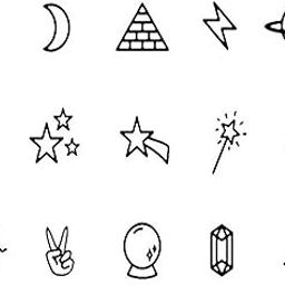Simply Inked Minimalist 15 Semi Permanent Tattoo Bundle Designer Semi-Permanent Tattoo for Girls Boys Men Women waterproof Sticker Size: 2.5 x 4 inch | Black | 2g-24