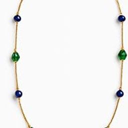 Golden Blue Moti Chain-10