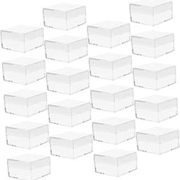 WOFASHPURET 30pcs Acrylic Specimen Box Mini Square Display Cases for Organizing Gems Rocks and Collectibles Transparent Design for Easy Viewing and Accessibility-image-60