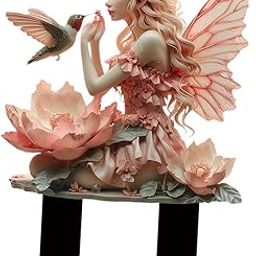 Fairy Garden Stake 2D Waterproof Art Acrylic Yard Sign for Outdoor Path Home-image-51