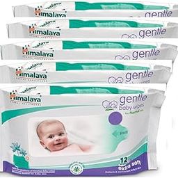 Himalaya Baby Care Gentle Baby Wipes, 72 Count (Buy 4 Get 1 Free)-image-34