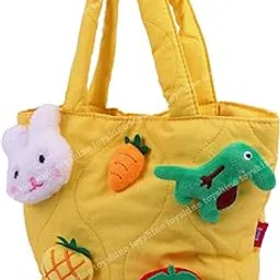 toyshine Soft Plush Cartoon Tote Bag, Girls Handbag for Travel and Multi-purpose for Bday Party Supplies-picture-45