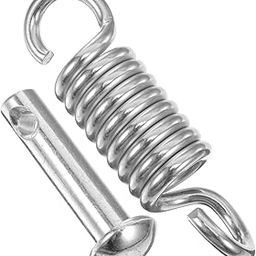 Kisangel 1set Heavy Duty Spring Hangers for Hammock Chair Porch Swing Secure Suspension Kit Extension Impact Resistant for Smooth Hanging-image-2