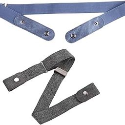 Unisex No buckle Elastic belt, Free Size-image-30