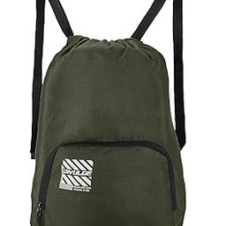 Drawstring Polyester Multi Utility Drawstring Backpack (Beige, 16 L), 24 x 22 x 2 Cm-image-31