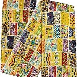 Jaipuri Dupatta for Men, Cotton Printed Chunni, 2.25m Multicolor Stole for Kurta, Sherwani, Weddings, Special Occasions-image-56