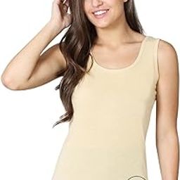 Women's Regular Fit Sleeveless Soft & Comfortable Cotton Camisole (in, Alpha, Free Size, Regular, Cream)-image-63