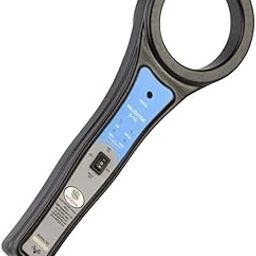 Hand Held Metal Detector Model Validator S-16 (Black-Blue) with LED Indication and Variable Audio for Malls, Airports, Hotels, Railway Stations, Banks-14