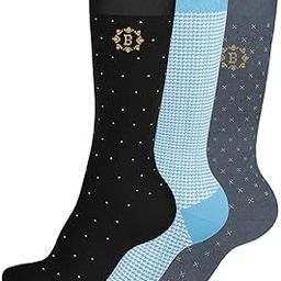 Trinity, Socks for Men, Premium Combed Cotton, Combo Pack of 3 Pairs, Size UK 6 to 8 (24 to 26 cm), Crew Length, Seamless, Formal and Dress Socks-image-38