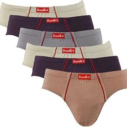 Men's Cotton Brief (Pack of 6) (XX-Large) Assorted-image-59