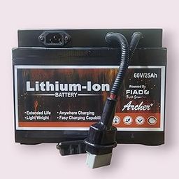 PROSSPA 60V Lithium-Ion Battery (NMC) – 16S | High-Performance, Long-Lasting Battery Pack for Electric Vehicles, E-Bikes, and E-Scooters (1, 60V/25Ah) | 1-Year Warranty-28