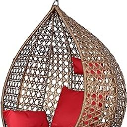 FurniFuture Swing Chair Without Stand for Home, Hanging Swings for Indoor, Outdoor, Home, Patio, Yard, Balcony, Garden (Matte Finish, Gold)-image-19