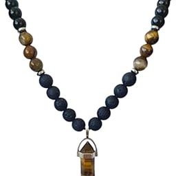 Tiger Eye Necklace Men - Tiger's Eye Necklace - When you buy this necklace, I will have sent you your bracelet as a gift-picture-35