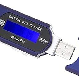 Ubervia Music Player, USB MP3 Digital Music Player, Mini MP3 Music Player, School for Home (Blue)-image-34