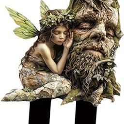THE STYLE SUTRA Fairy Garden Stake 2D Crafts Waterproof Acrylic Decor for Path Patio Outside-image-93