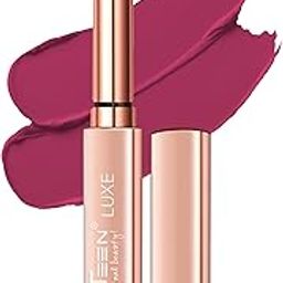TEEN TEEN Luxe Bullet Lipstick – Matte Secrte Shade | Velvet Smooth Finish | Ultra Soft, Lightweight & Non-Transfer Formula | Long-Lasting Wear Up to 12 Hours | Ruby-Red, 1gm-image-19