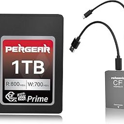 Pergear 1TB CFexpress Type A Memory Card with Card Reader, Up to 800MB/s Read Speed & 700MB/s Write Speed for Sony Alpha Sony FX Cameras, Up to 8K RAW for Video/Photo-image-61