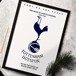 SINCE 7 STORE Tottenham Hotspurs Football Club Framed Poster (8 x 12 Inches) for Room Decor/Gifting/for Football Fans/for Spurs Fans-image-33