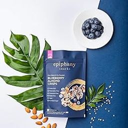 Epiphany Dry Fruit Snacks Blueberry & Almond Bars Healthy and Delicious Dry Fruit Sweet Chikki Energy Crunch ( No Sugar Added )85gm-image-62