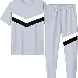 RABBY Men Casual Summer Track Suit Co-ord Sets-picture-29