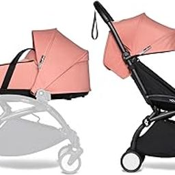 BABYZEN YOYO² Foldable Stroller - Includes Bassinet (Ginger), Black Frame & 6+ Color Pack (Ginger) - Suitable for Newborn Up to 22 kg, Lightweight, Thick Double Mattress, Ventilated Shell & Canopy-picture-22