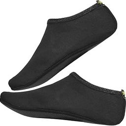 1 Pair Barefoot Quick-Dry Aqua Socks, Unisex Women Men Beach Skin Shoes Swim Sport Summer Breathable Socks-image-56
