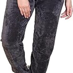 rg by s.s. clothing RG BY SS CLOTHING Winter Wear Causal Wear Soft & Warm Straight Fit comfortable Lower Warm Wool Fabric Solid Lounge pant for Women's and Girls (FL-LOWER-RN)-picture-0
