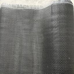 AM CANING Store Plastic Square Pattern Cane Webbing for Caning Projects Natural Pre - Woven Open Mesh Cane - PE Rattan Cane Webbing Rattan Roll Cabinet Chair (Black) (24x12 inch)-picture-5