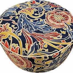D&F Design Indoor/Outdoor Inflatable Stool Ottoman (Meridian Blue)-image-56