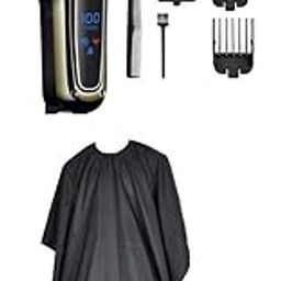 Enakshi® Men Electric LCD Hair Clipper Trimmer Haircut Shaver US Plug & Haircut Cape|Health & Beauty | Shaving & Hair Removal | Clippers & Trimmers-image-73