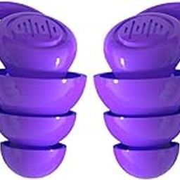 Enakshi® Silicone Earplugs Comfortable Sleeping Ear Plugs for Noisy Places Work Study Purple | Facility Maintenance & Safety | Personal Protective Equip/PPE | Ear Plugs & Ear Muffs | Ear Plugs-picture-48