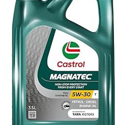 Castrol MAGNATEC 5W-30 T - Engine Oil (3.5L Pack) - Recommended by Tata Motors, Full Synthetic, ACEA A5/B5 for Petrol and Diesel Cars-image-7