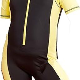 Kids Unisex UPF40+UV N9 Antibacterial 1 Peice Zipper Swimwear Set-picture-39